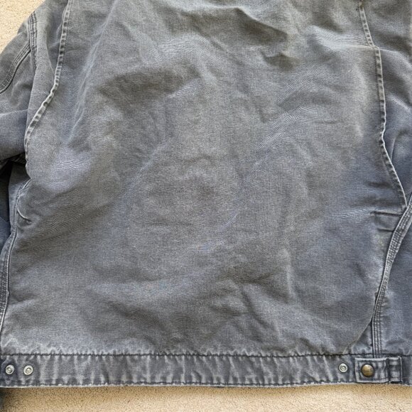 Vintage well worn Carhartt jacket esti size l-xl - Picture 11 of 15